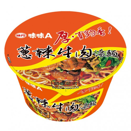 Wei-wei s/b Noodle=Hot/onion beef 93g (4710110221474)
